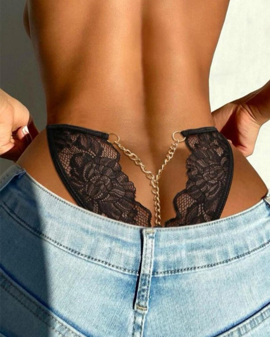 Culotte en dentelle Femme