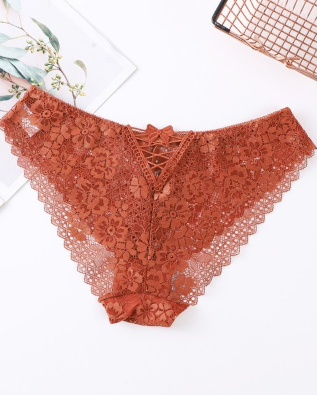 Culotte en dentelle Femme