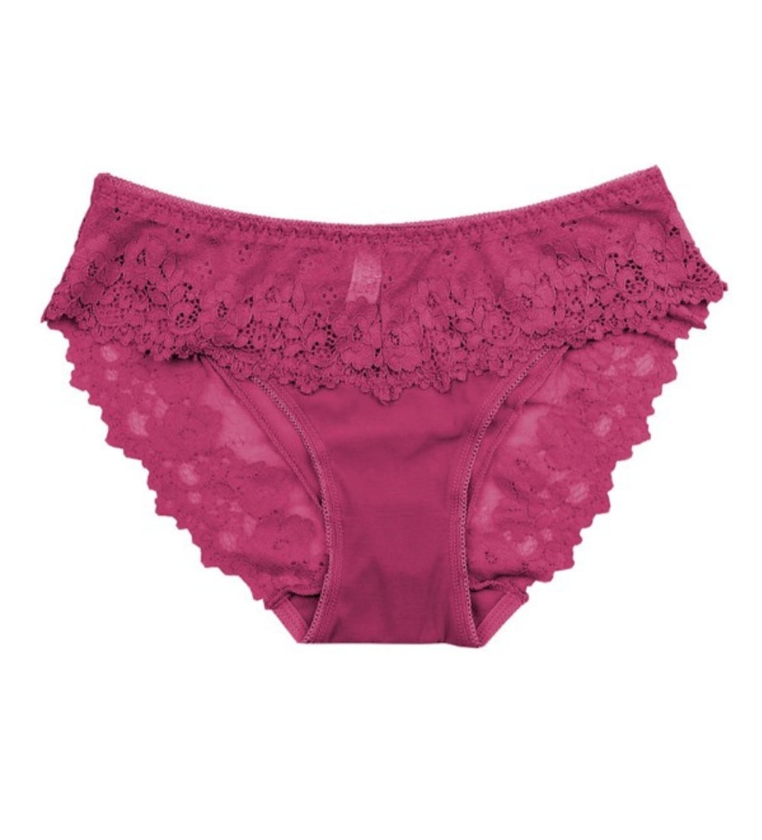 Culotte en maille transparente en dentelle au crochet