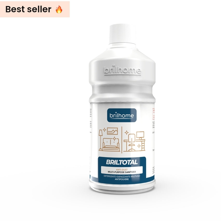 Briltotal Brilhome Détergent

Tout d'abord, garder son intérieur propre et frais devient un jeu d'enfant grâce aux produits ménagers et lessives Brilhome. 🧼