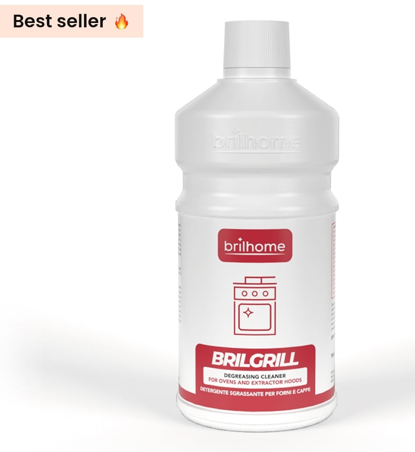 Brilgrill brilhome Nettoyant dégraissant pour fours et hottes

Tout d'abord, garder son intérieur propre et frais devient un jeu d'enfant grâce aux produits ménagers et lessives Brilhome. 🧼