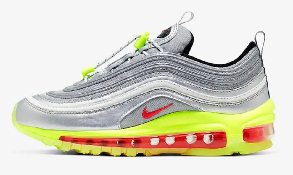 Les baskets Nike Air Max 97 sont synonymes de style emblématique et de confort absolu. Leur design ondulé distinctif.pas cher. Le moins cher. 
