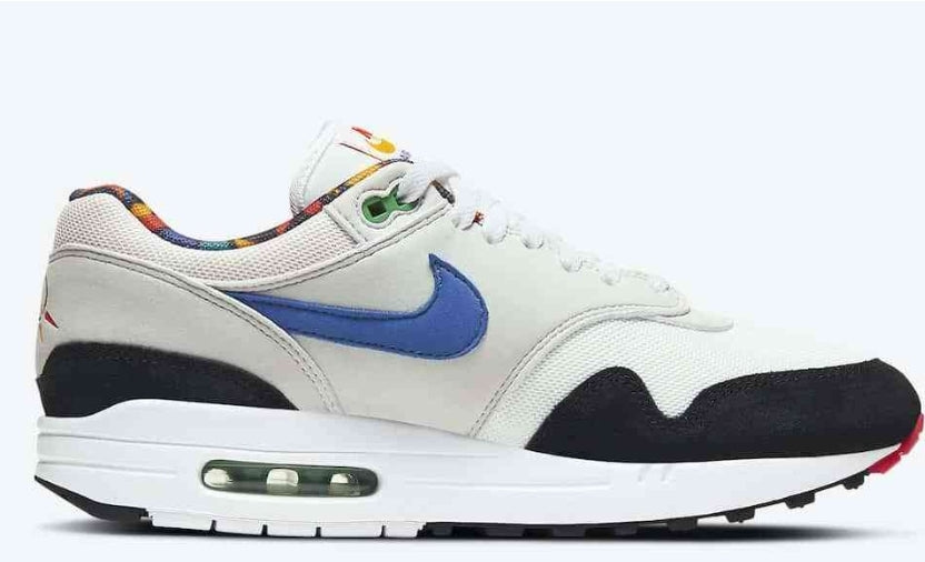 Les baskets Nike Air Max 1 sont iconiques pour leur style emblématique.retro incontournable pas cher. Le moins cher.exceptionnel 