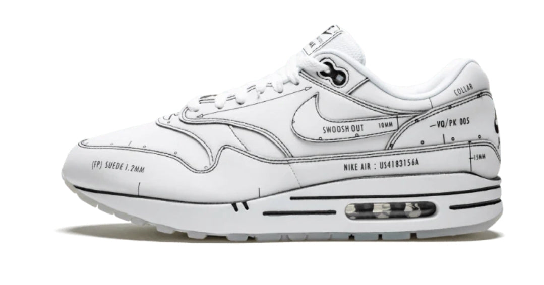 Les baskets Nike Air Max 1 sont iconiques pour leur style emblématique.retro incontournable pas cher. Le moins cher.exceptionnel 
