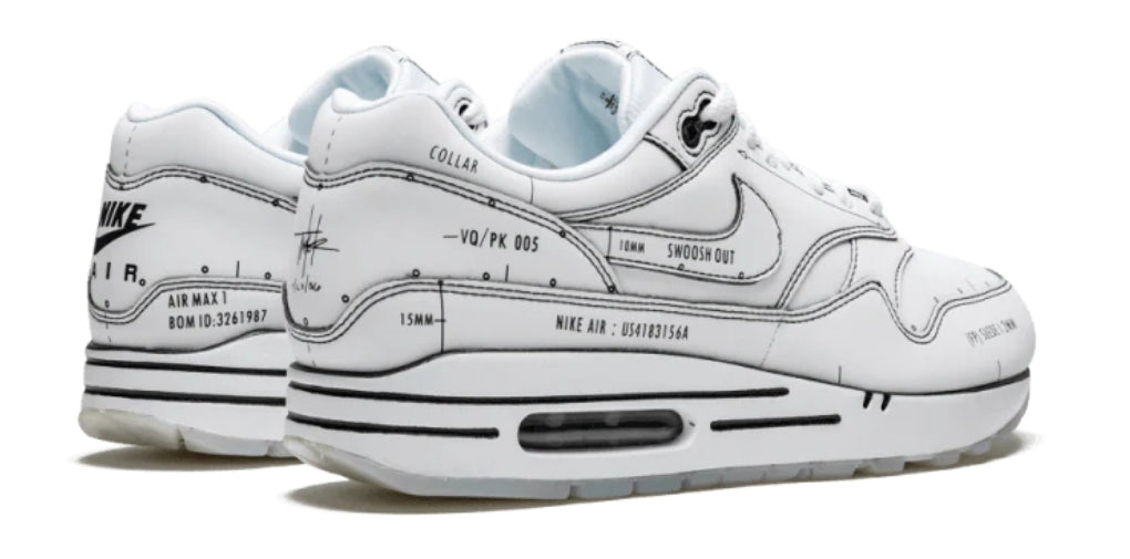 Les baskets Nike Air Max 1 sont iconiques pour leur style emblématique.retro incontournable pas cher. Le moins cher.exceptionnel 