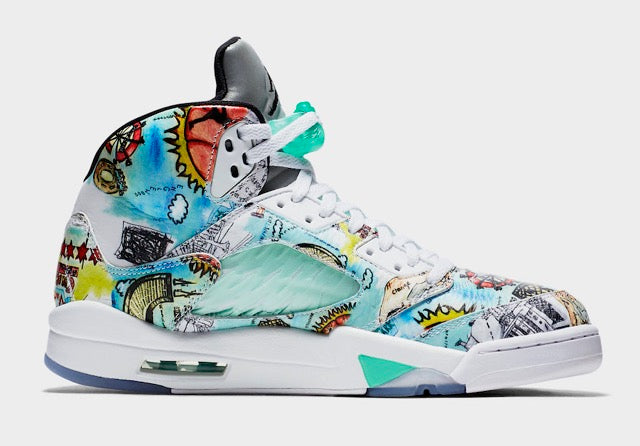 Les baskets Air Jordan 5 Retro (GS) "Oreo" Femme permettent de personnaliser votre style tout en bénéficiant d’un confort supérieur.