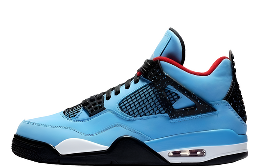 Air Jordan 4 Houston Oilers x travis scott sneakers