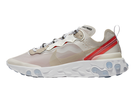 les baskets Nike Upcoming React Element 87 Femme sont un témoignage de l'engagement de Nike à combiner style et innovation.