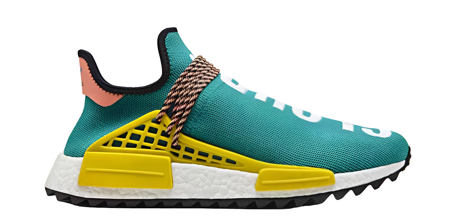 les baskets Adidas Human Race NMD x Pharrell Yellow " Femme  sont un témoignage de l'engagement d'Adidas à combiner style et innovation.