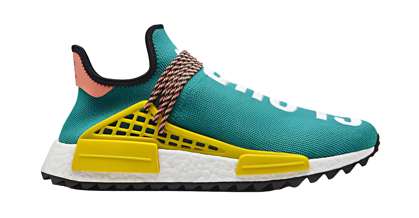 les baskets Adidas Human Race NMD x Pharrell Yellow " Femme  sont un témoignage de l'engagement d'Adidas à combiner style et innovation.