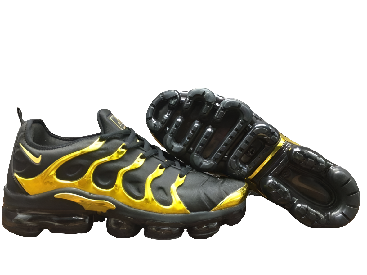 Baskets Nike Tn Air VaporMax Plus Black Gold