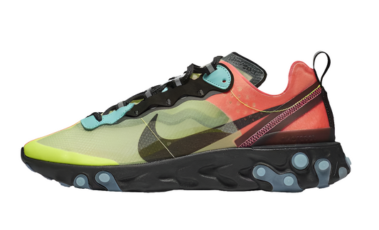 les baskets Nike Upcoming React Element 87 Femme sont un témoignage de l'engagement de Nike à combiner style et innovation.