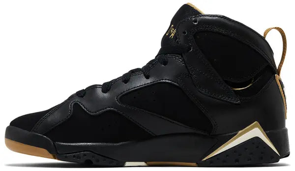 Baskets air Jordan 7 femme Retro Golden Moments  noir