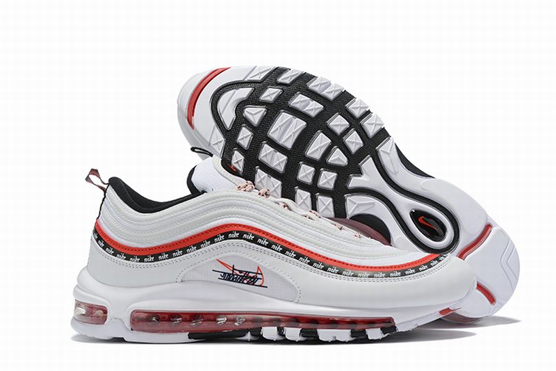 Premièrement, les baskets Nike Air Max 97 Femme incarnent un design emblématique et audacieux.