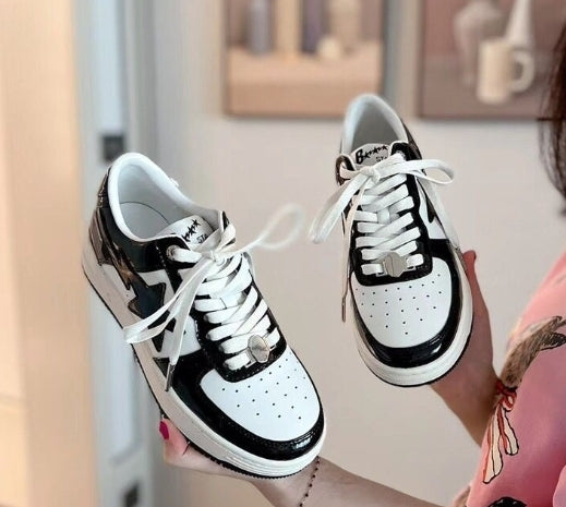 Bapesta Low "Black" Women's Shoe