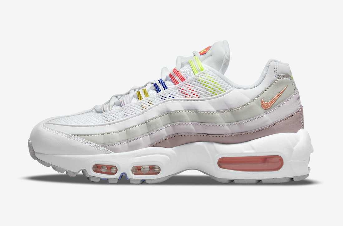 Les baskets Nike Air Max 95 Femme incarnent parfaitement l'évolution emblématique de la ligne Nike.