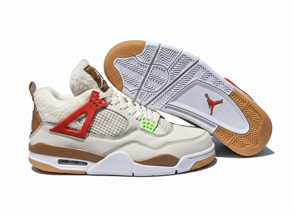 Premièrement : Les baskets Air Jordan 4 Femme se distinguent par leur design iconique et leur capacité à allier style et fonctionnalité.
