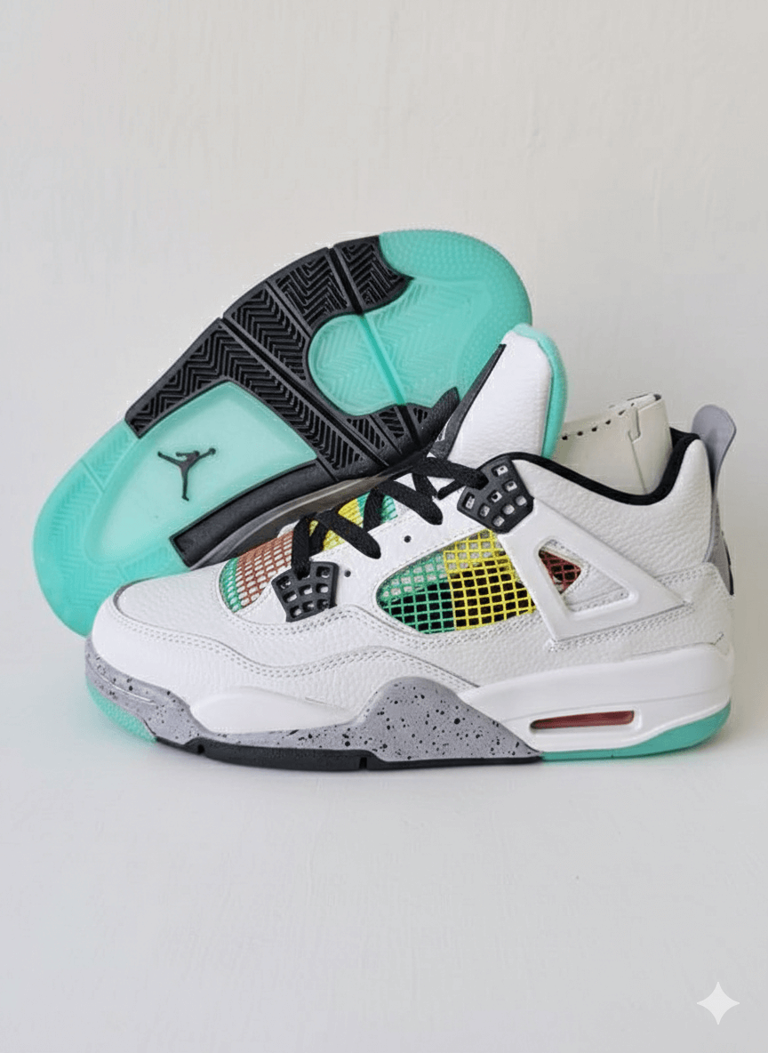 Premièrement : Les baskets Air Jordan 4 Femme se distinguent par leur design iconique et leur capacité à allier style et fonctionnalité.