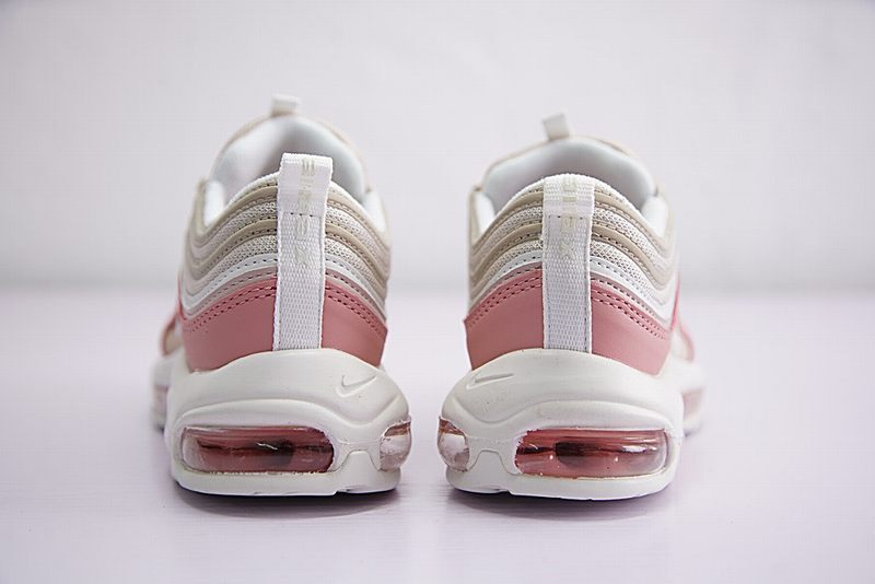 Premièrement, les baskets Nike Air Max 97 Femme incarnent un design emblématique et audacieux.