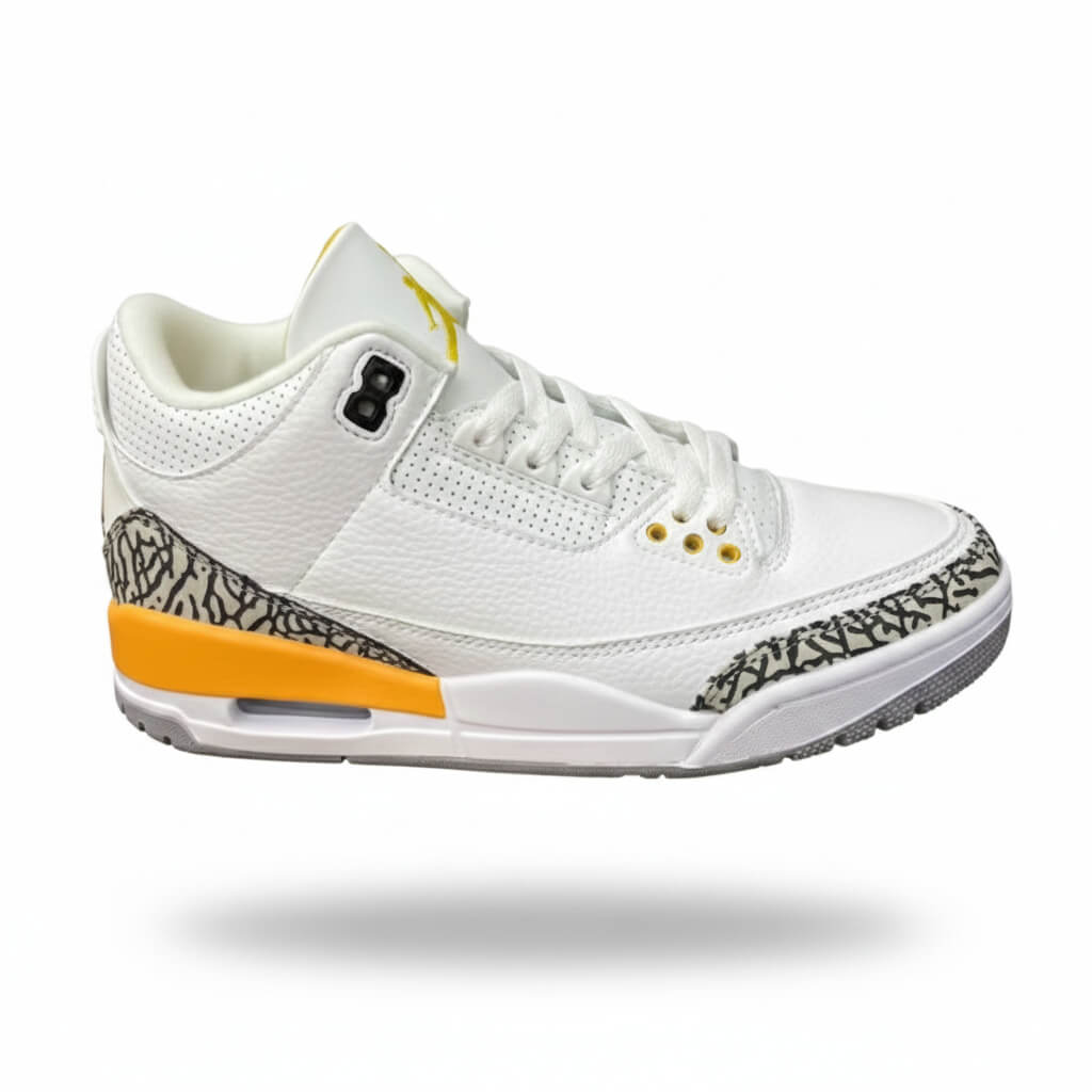 Premièrement, les baskets Air Jordan 3 Femme sont un symbole de style intemporel et de performance de haut niveau.

