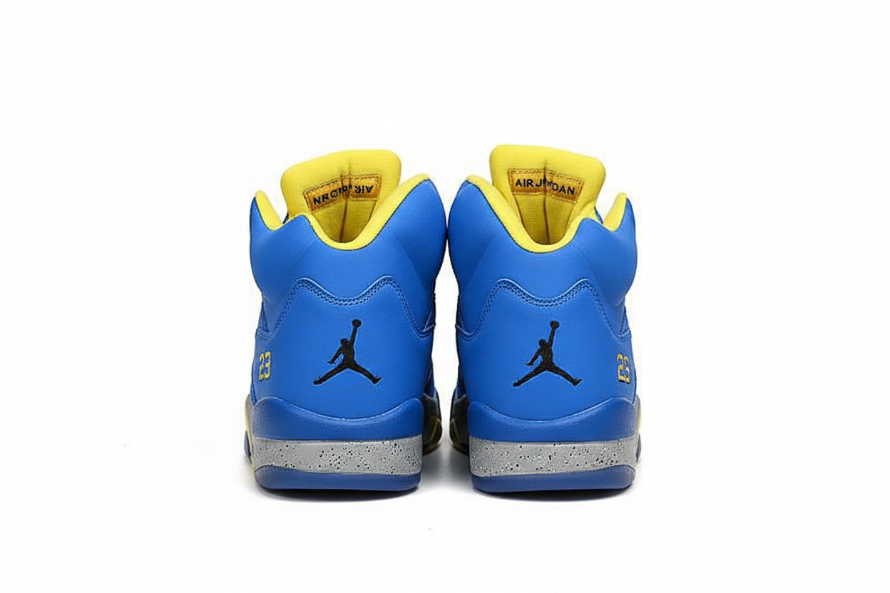 Premièrement, les baskets Air Jordan 5 Femme incarnent un mélange parfait de style audacieux et de performance exceptionnelle.