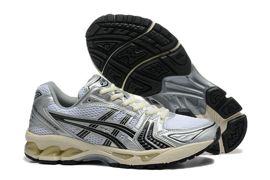 Premièrement :Les baskets Asics GEL-KAYANO offrent une combinaison parfaite de style et de performance. Leur design élégant et leurs technologies de pointe les rendent idéales pour les coureurs et les amateurs de mode.