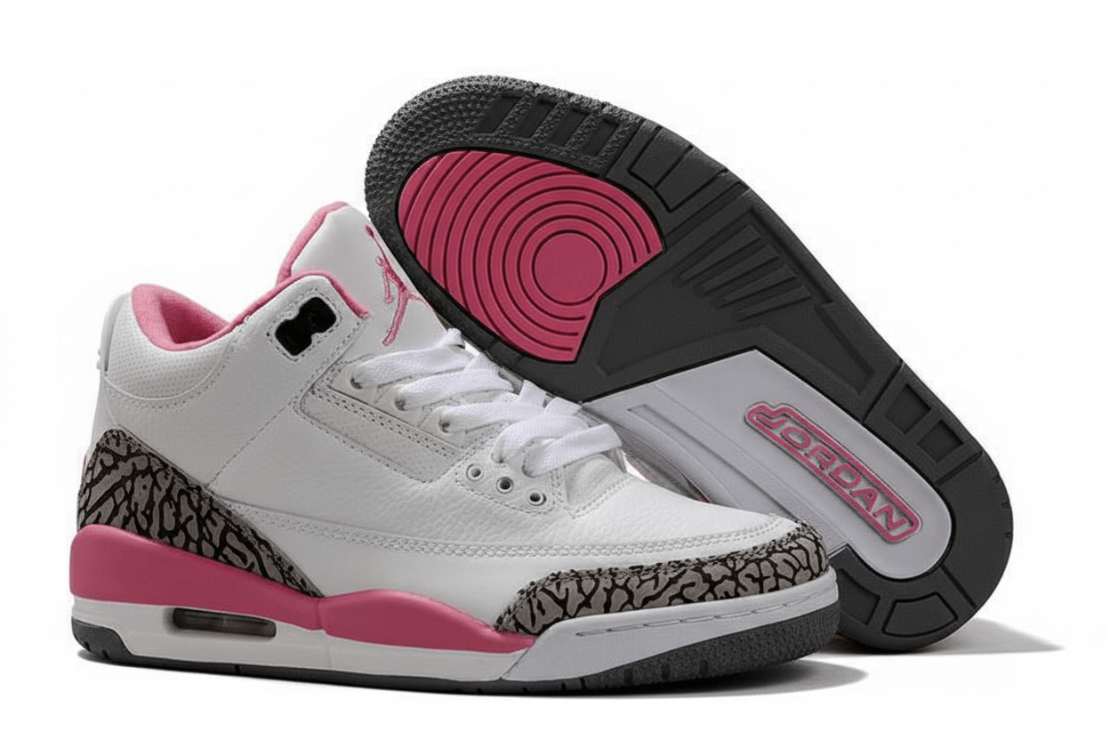 Premièrement, les baskets Air Jordan 3 Femme sont un symbole de style intemporel et de performance de haut niveau.