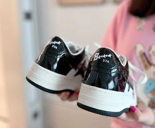 Bapesta Low "Black" Women's Shoe