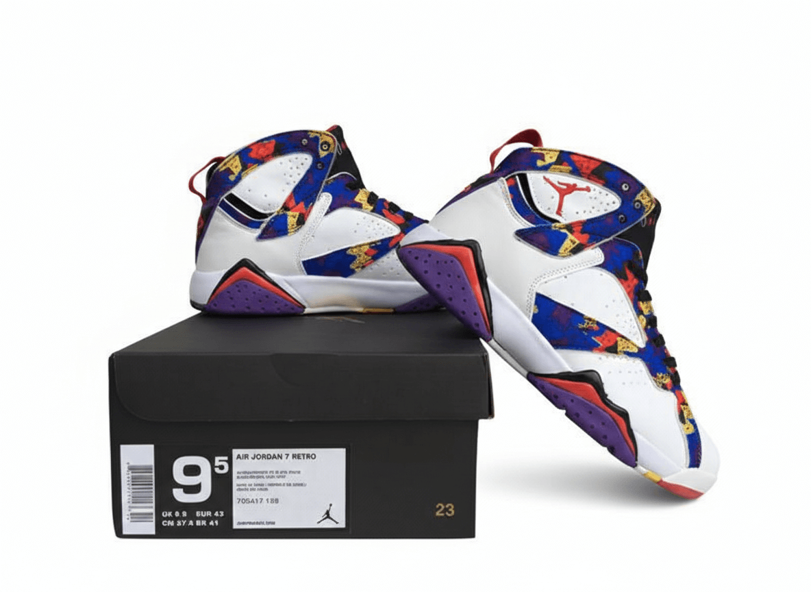 Premièrement, les baskets Air Jordan 7 Femme se distinguent par leur design iconique et leur confort exceptionnel.
