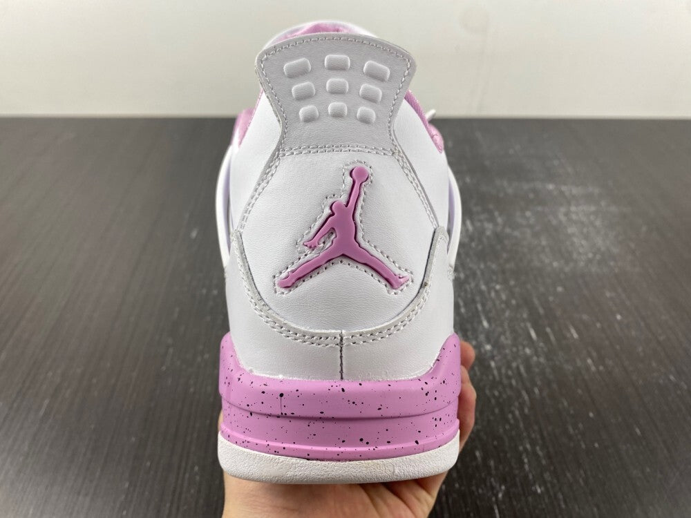 Baskets Air Jordan 4 Femme blanc