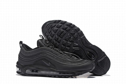 Premièrement, les baskets Nike Air Max 97 Femme incarnent un design emblématique et audacieux.