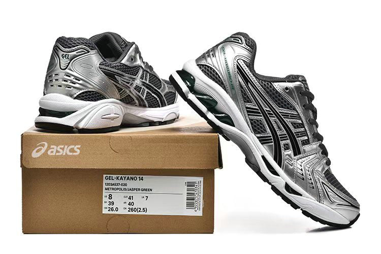 Premièrement :Les baskets Asics GEL-KAYANO offrent une combinaison parfaite de style et de performance.