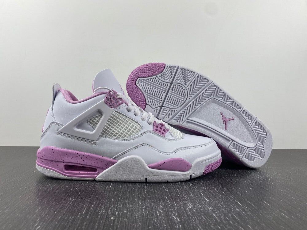 Baskets Air Jordan 4 Femme blanc