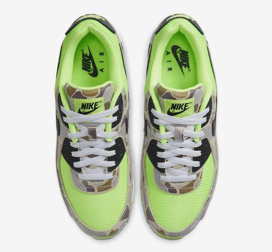 New Nike Air Max 90 Volt Duck Camo Women