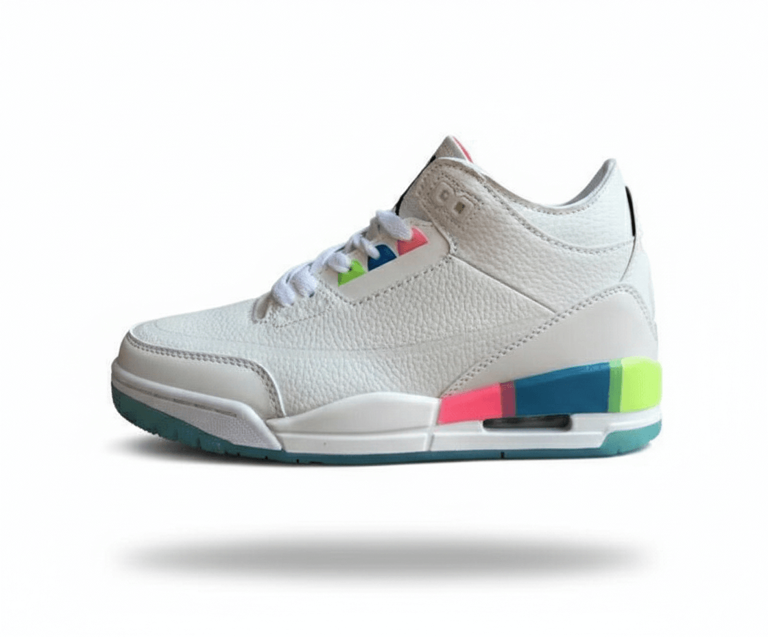 Premièrement, les baskets Air Jordan 3 Femme sont un symbole de style intemporel et de performance de haut niveau.
