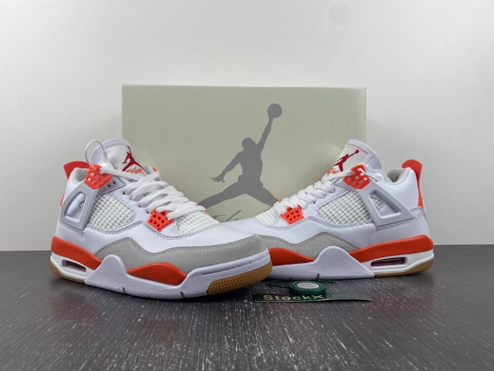 Premièrement : Les baskets Air Jordan 4 Femme se distinguent par leur design iconique et leur capacité à allier style et fonctionnalité
