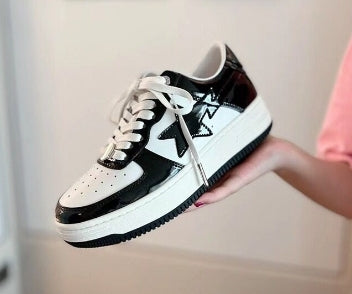 Bapesta Low "Black" Women's Shoe
