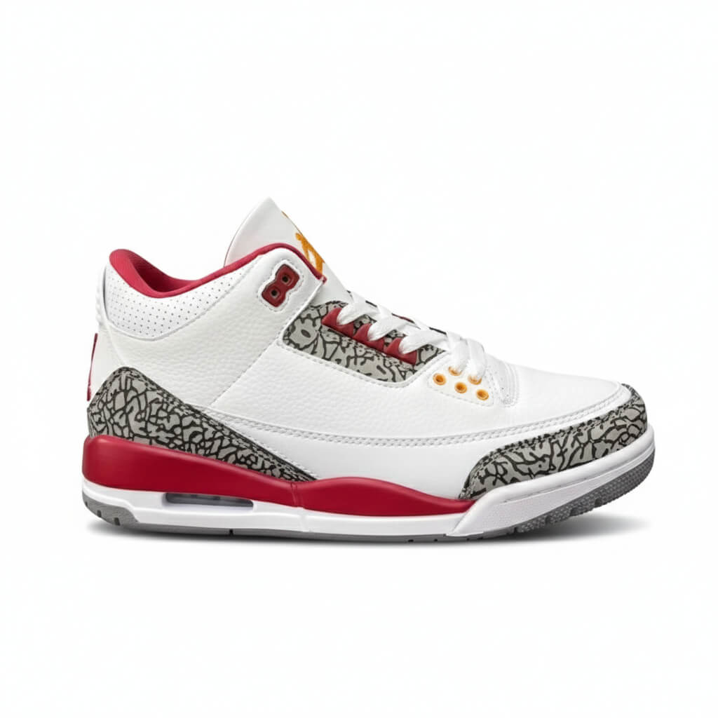 Premièrement, les baskets Air Jordan 3 Femme sont un symbole de style intemporel et de performance de haut niveau.

