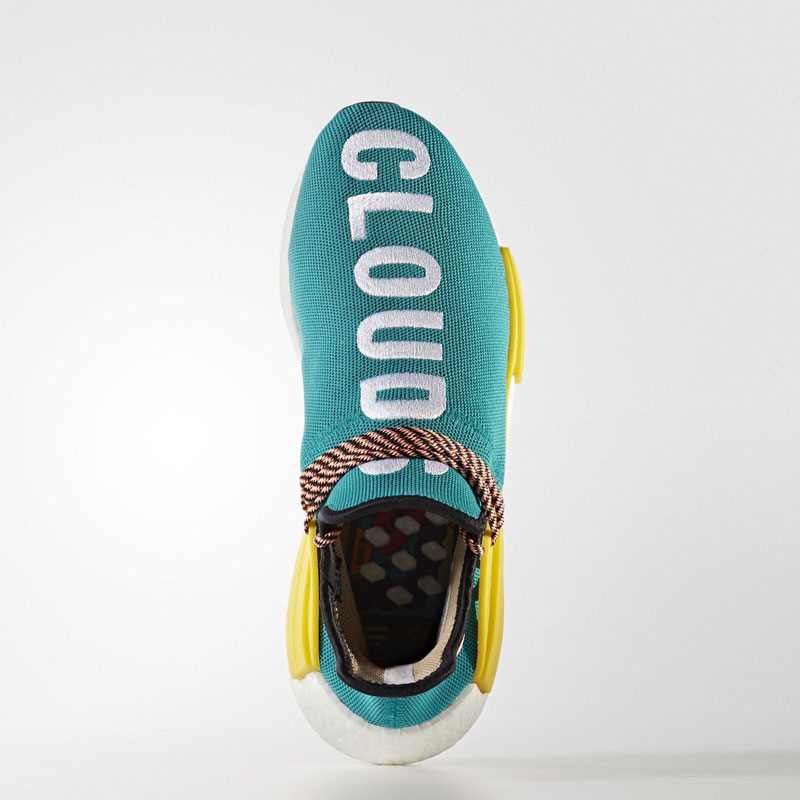 les baskets Adidas Human Race NMD x Pharrell Yellow " Femme  sont un témoignage de l'engagement d'Adidas à combiner style et innovation.