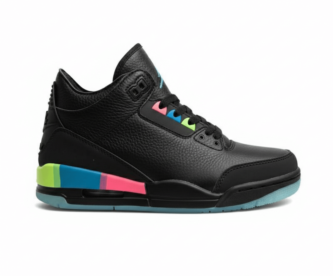 Premièrement, les baskets Air Jordan 3 Femme sont un symbole de style intemporel et de performance de haut niveau.