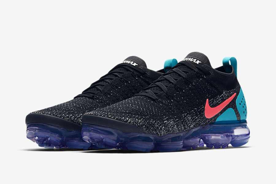 Nike Air VaporMax Flyknit 2.0 "Black Hot Punch"
 Women