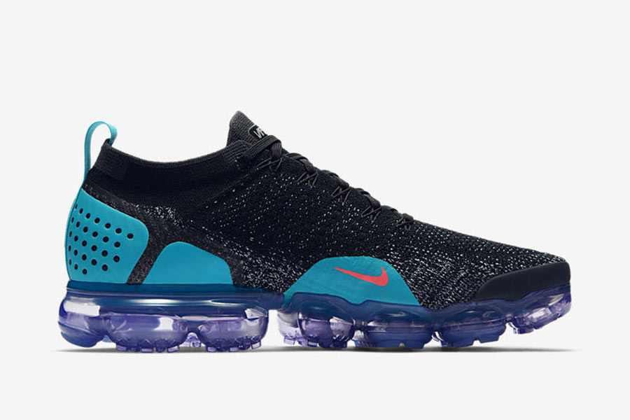 Nike Air VaporMax Flyknit 2.0 "Black Hot Punch"
 Women