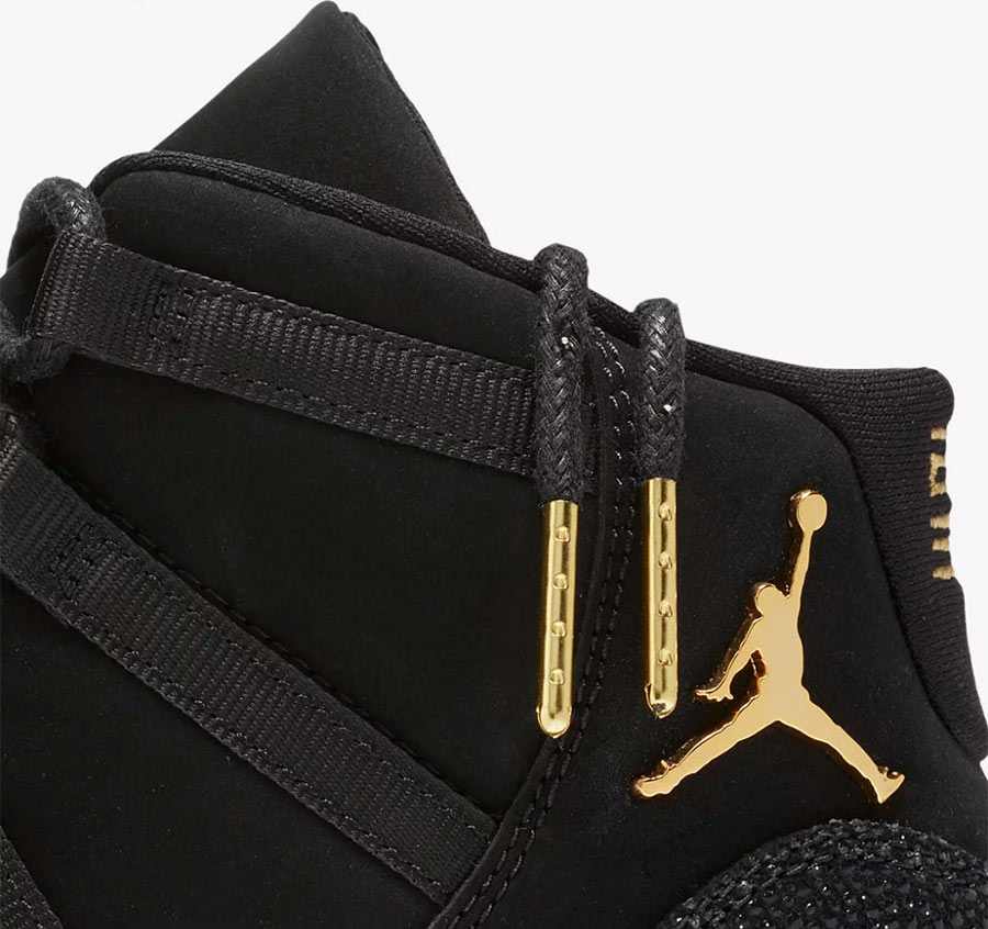 Baskets Air Jordan 11 GS Black Stingray  Femme noir