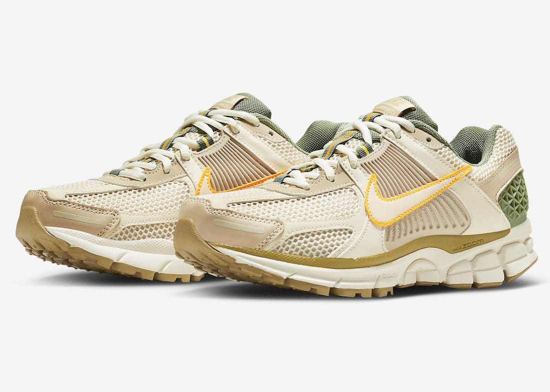 Les baskets Nike Zoom Vomero 5 Cream Femme incarnent l'élégance et la performance dans la gamme de running de Nike.