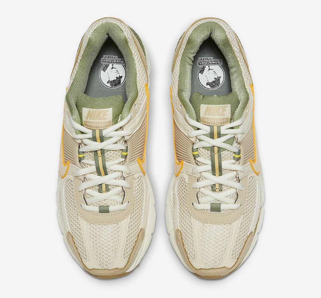 Les baskets Nike Zoom Vomero 5 Cream Femme incarnent l'élégance et la performance dans la gamme de running de Nike.