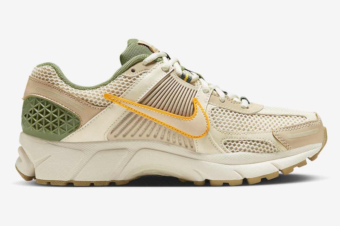 Les baskets Nike Zoom Vomero 5 Cream Femme incarnent l'élégance et la performance dans la gamme de running de Nike.