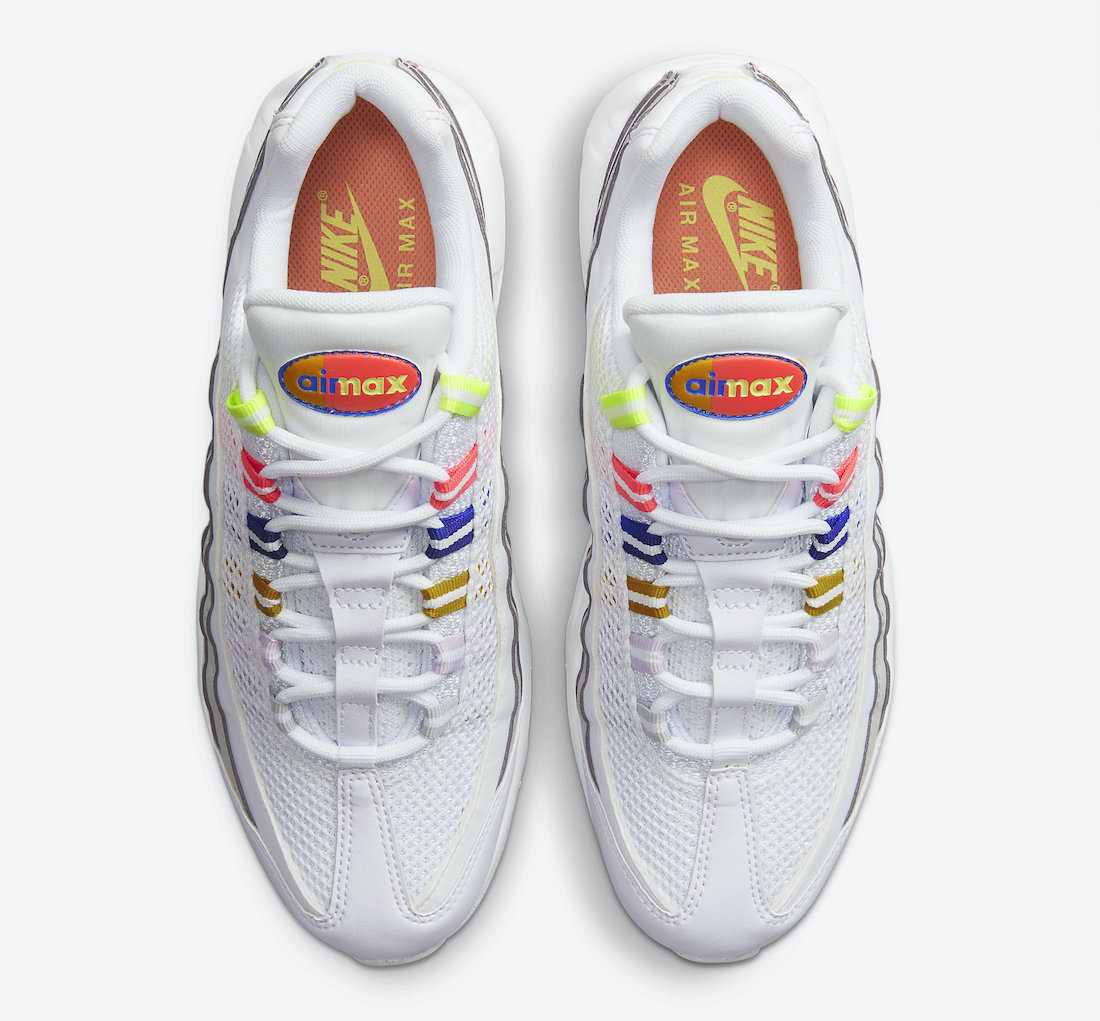 Les baskets Nike Air Max 95 Femme incarnent parfaitement l'évolution emblématique de la ligne Nike.