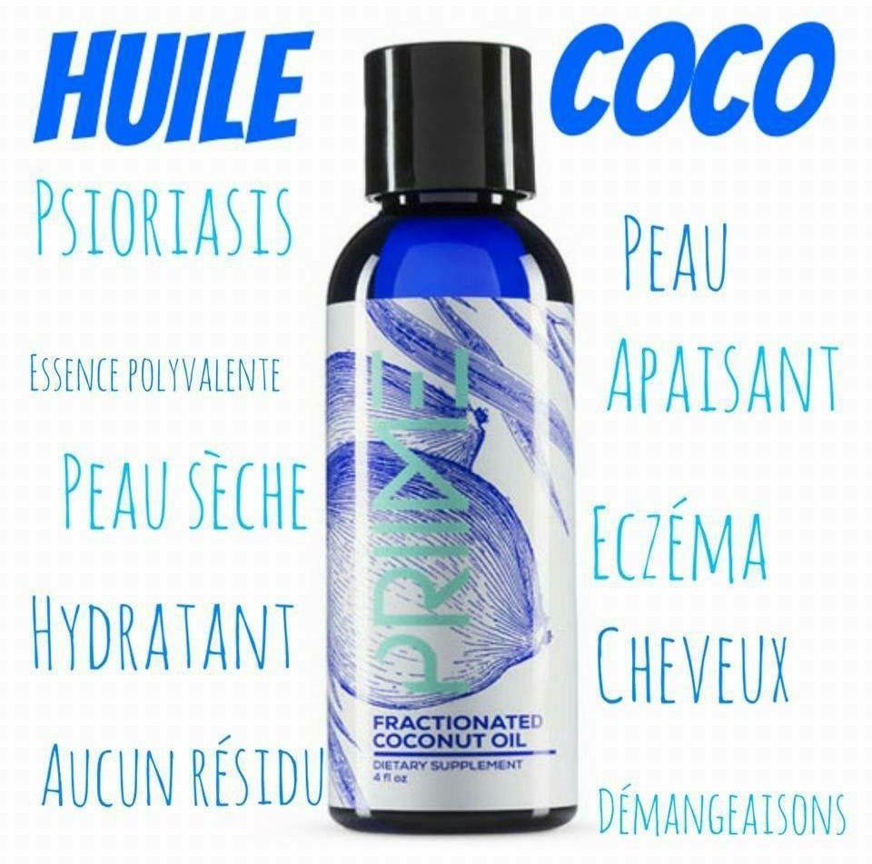 Priime : Huile essentielle  de Coco Fractionnée