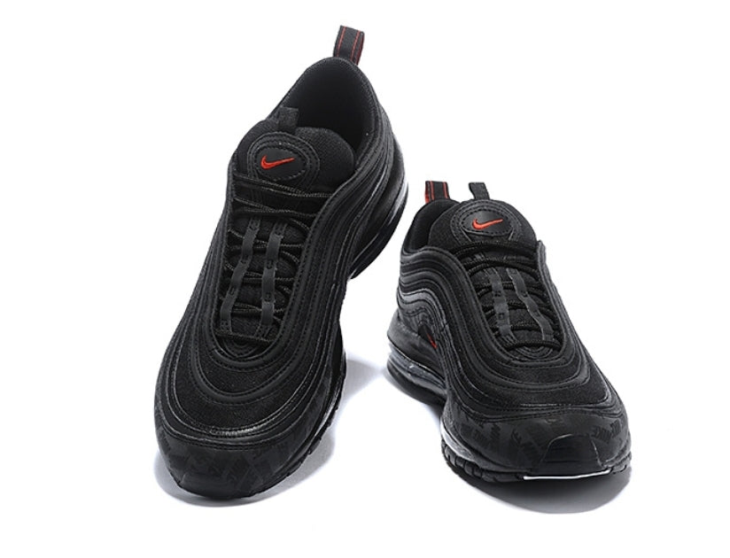 Baskets Nike Air Max 97 Black University Red Motif (2022)
