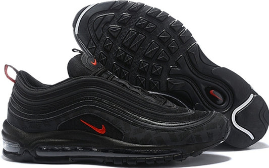 Baskets Nike Air Max 97 Black University Red Motif (2022)